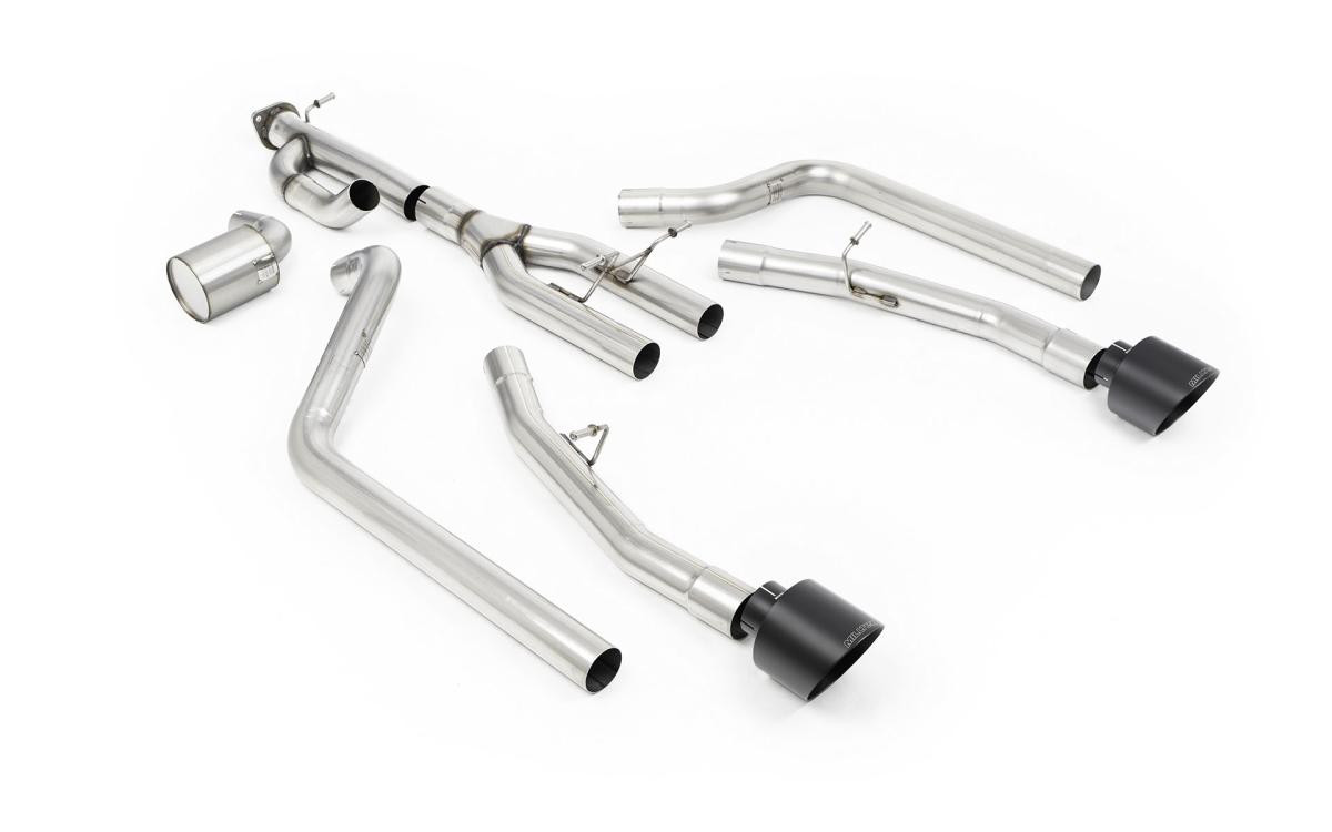 Catback Milltek SSXRAM110 Dodge RAM 3.0 Twin turbo (2025 +) Zwarte uitgangen - MLK-SSXRAM110-S