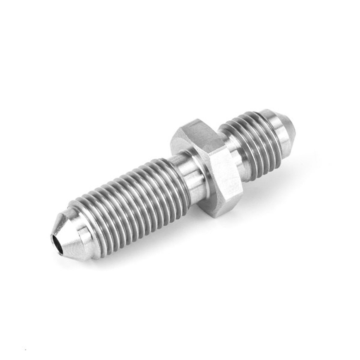 Adattatore a paratia maschio/maschio diritto OBP Dash3/Dash3 - 3/8x24JIC acciaio inossidabile - OBP-AN3-BA - OBP-AN3-BA - 3666618155364