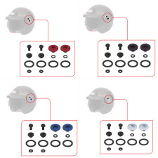 Pivot kit for Bell M10 visor