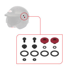 Kit viti per visiera Bell M10