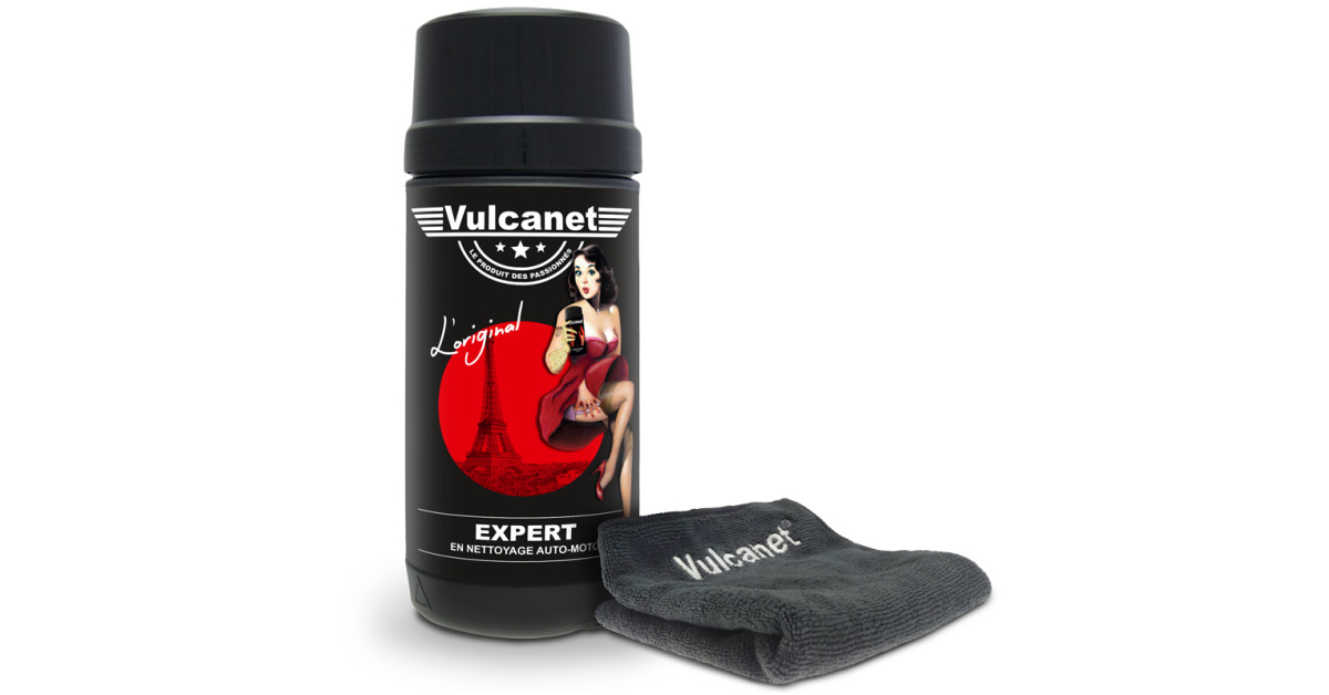 Boîte 80 textiles nettoyants Vulcanet Lavage / Lustrage