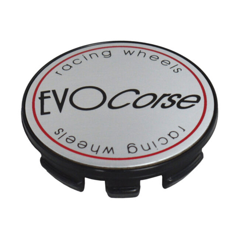 Evo Corse centrale afdekking (C10) D60 met geborstelde badge (L10) D58 (x1) - EVO-A100000200 - A1.000002.00 - 3666618537108