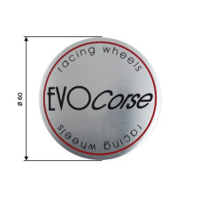 Cache central Evo Corse (C10) D60 avec badge brossé (L10) D58 (x1)