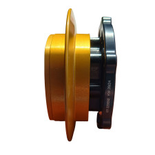 Krontec QR-30 quick-release hub, female side on the wheel, without connector, 6-hole wheel mounting