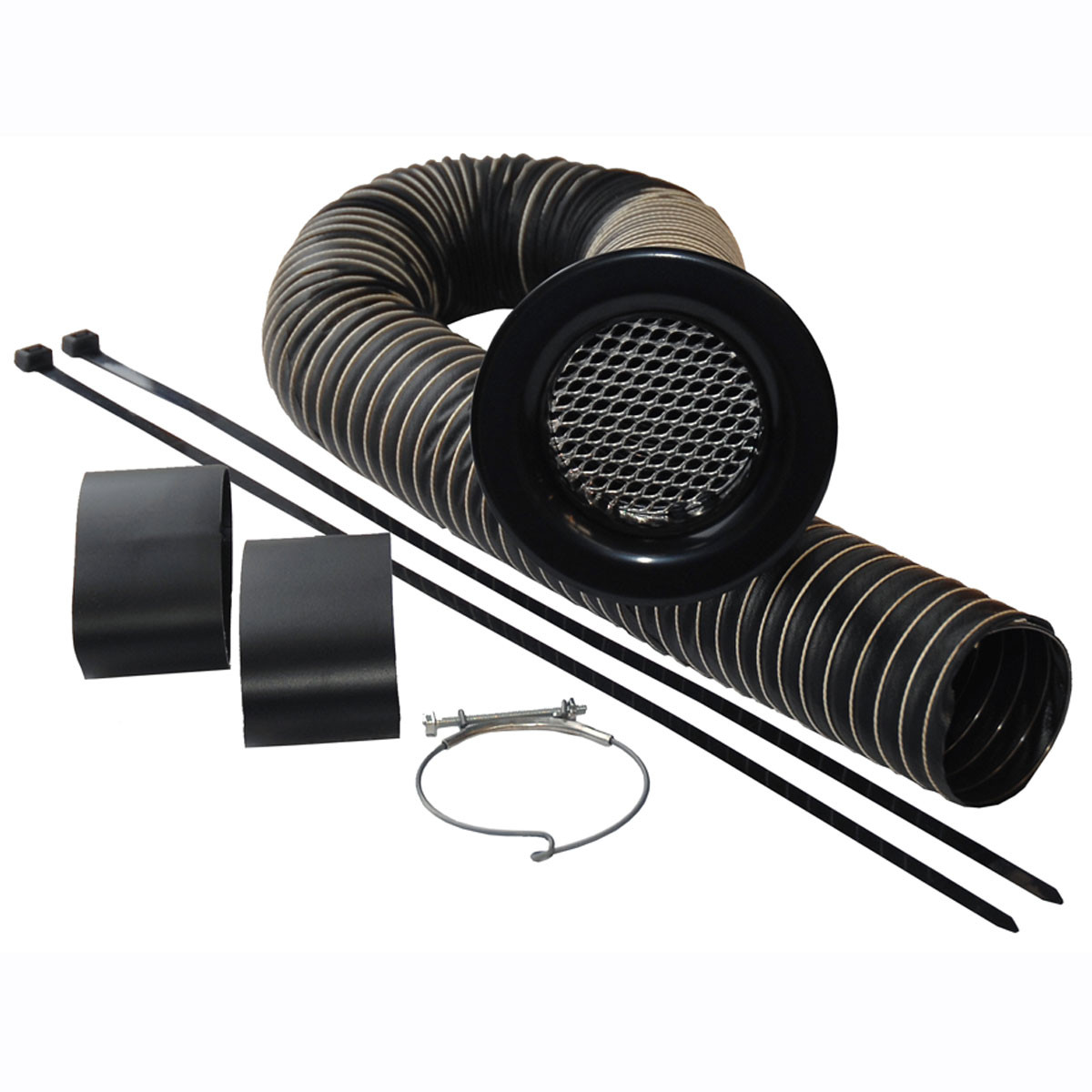 Set de alimentare cu aer Revotec 102 mm, negru - REN-CAF102-N - CAF102BLK - 3661768001211