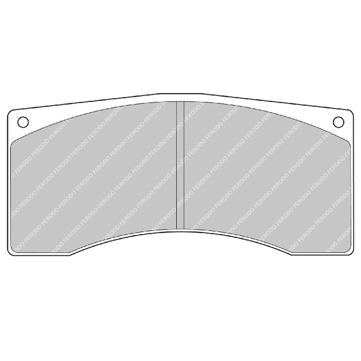 Plăcuțe de frână Ferodo FRP1077TL180 - F-RP1077TL180-E - FRP1077TL180 ECHANTILLON - 3666618537238