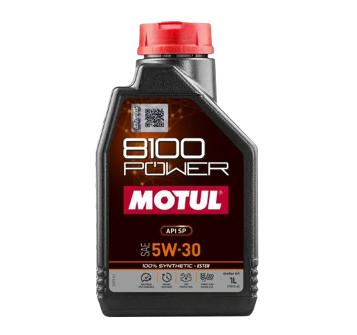 Olio motore Motul 8100 POWER 5W30 1L - MOT-81POW-5W30-1 - 111800 - 3374650343983