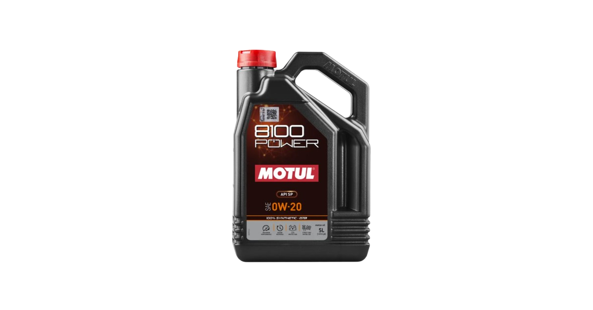 MOTUL 8100 POWER 0W-20 5L Engine Oil