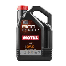 Motorolie MOTUL 8100 POWER 0W-20 5L - MOT-81POW-0W20-5 - 111799 - 3374650344089