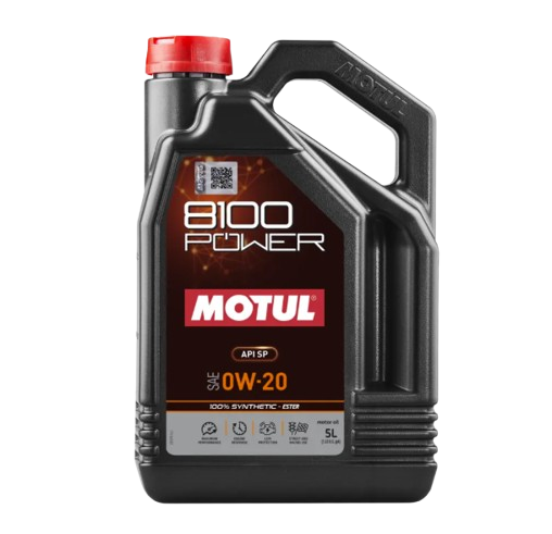 Olio motore MOTUL 8100 POWER 0W-20 5L - MOT-81POW-0W20-5 - 111799 - 3374650344089