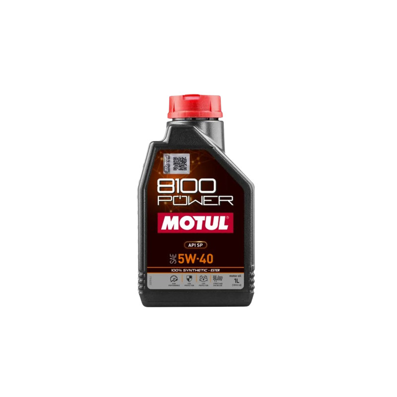 Motorolie MOTUL 8100 POWER 5W-40 1L - MOT-81POW-5W40-1 - 111808 - 3374650344003