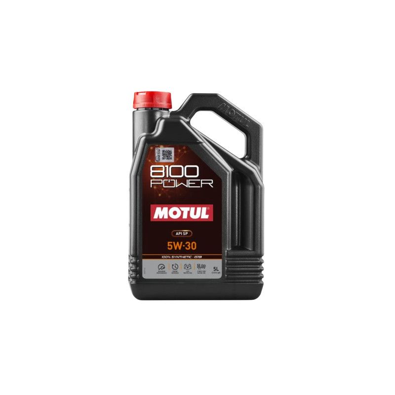 Motul Motorolie 8100 POWER 5W30 5L - MOT-81POW-5W30-5 - 111801 - 3374650344027