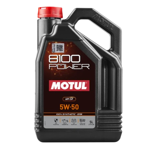Ulei de motor MOTUL 8100 POWER 5W-50 5 l - MOT-81POW-5W50-5 - 111812 - 3374650344218