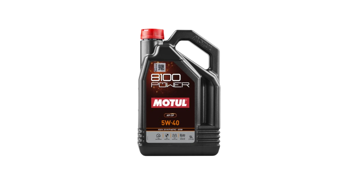 MOTUL 8100 POWER 5W-40 5L Engine Oil