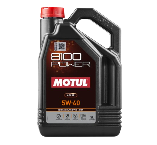 Motorolie MOTUL 8100 POWER 5W-40 5L - MOT-81POW-5W40-5 - 111809 - 3374650344065