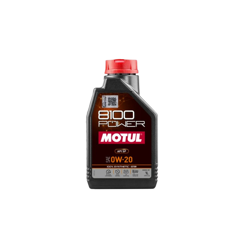 Motorolie MOTUL 8100 POWER 0W-20 1L - MOT-81POW-0W20-1 - 111798 - 3374650344256