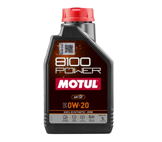 Huile Moteur MOTUL 8100 POWER 0W-20 1L - MOT-81POW-0W20-1 - 111798 - 3374650344256