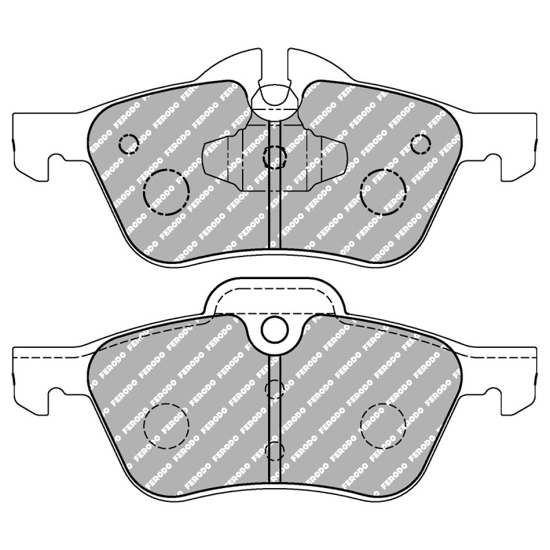 Remblokken FERODO DS 1.11 voor MINI Cooper R50 - F-CP1499W - FCP1499W - 3661768787748