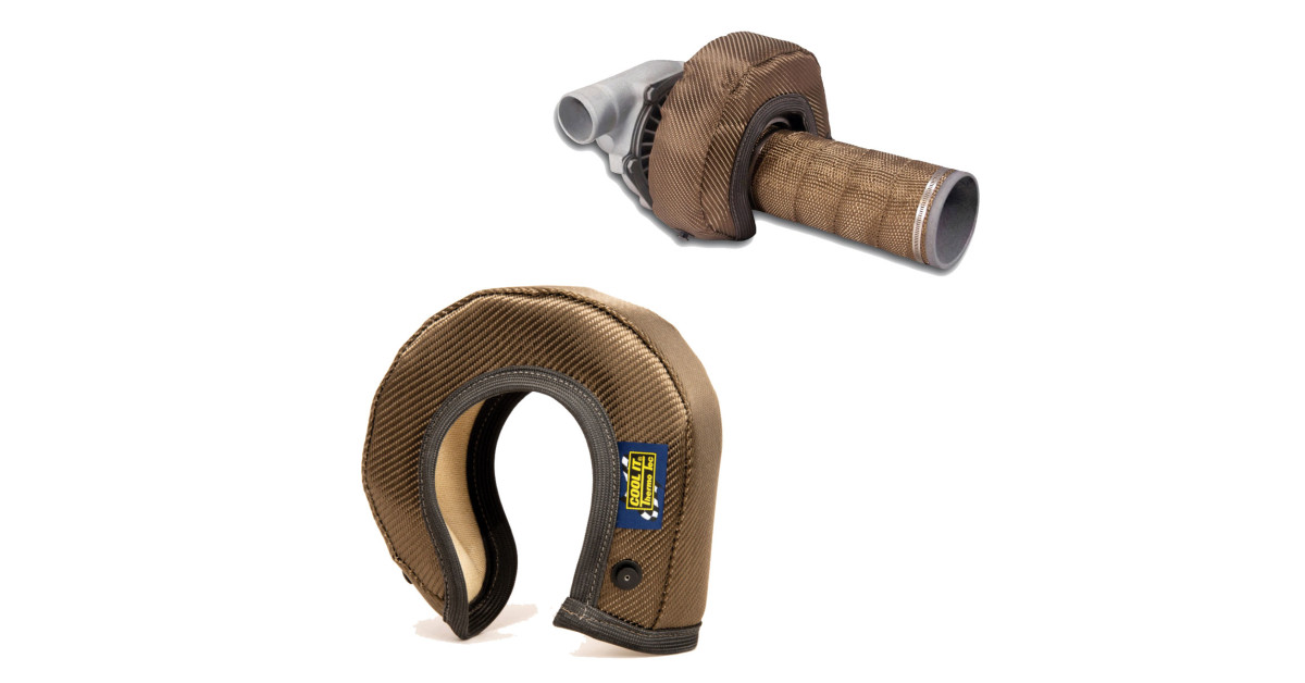Cool It Carbon Fiber Turbo Insulation Kit for T3 and T4 Turbos