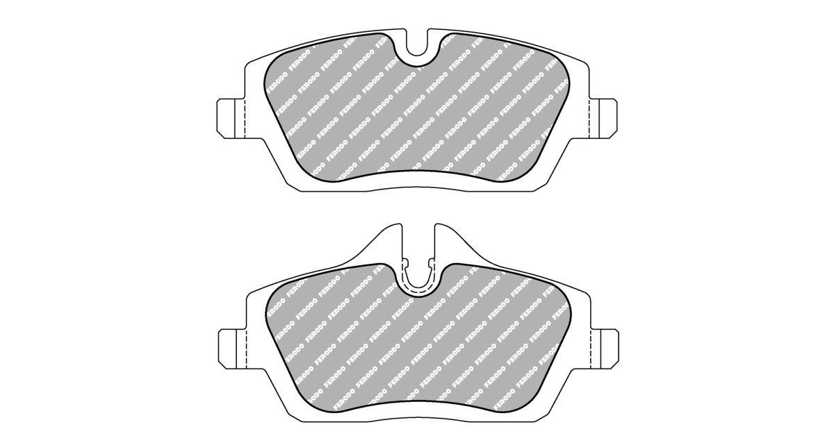 Plaquettes de frein Ferodo DS 1.11 avant BMW 1 E87 / Mini