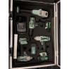 Mallette Kielder® + clé à choc 1/2"+3/8" + meuleuse + perceuse Reconditionné