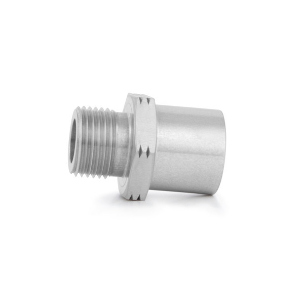 Mishimoto Stainless Steel Sandwich Plate Adapter, 3/4" -16UNF - MIM-SPA-3416 - MMSPA-3416 - 3666618727516