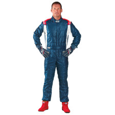 Tuta GT2I Race FIA blu navy/rossa, taglia 44, scadenza 2028 - GT-CB-RACE2.BMR.44 - 3661768001186