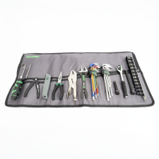Kielder loaded hand tool roll for mechanics (40 parts 3/8")
