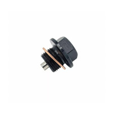 Zwarte magnetische oliedop OBP, M12, M14, M18, M20 - OBP-MSP.12X17 - OBP-MSP-12125