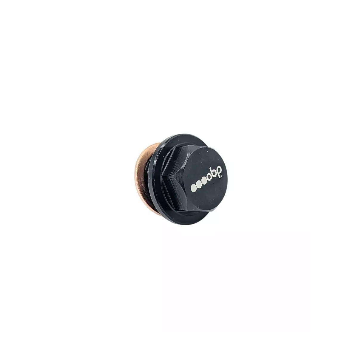 Zwarte magnetische oliedop OBP, M12, M14, M18, M20 - OBP-MSP.12X17 - OBP-MSP-12175