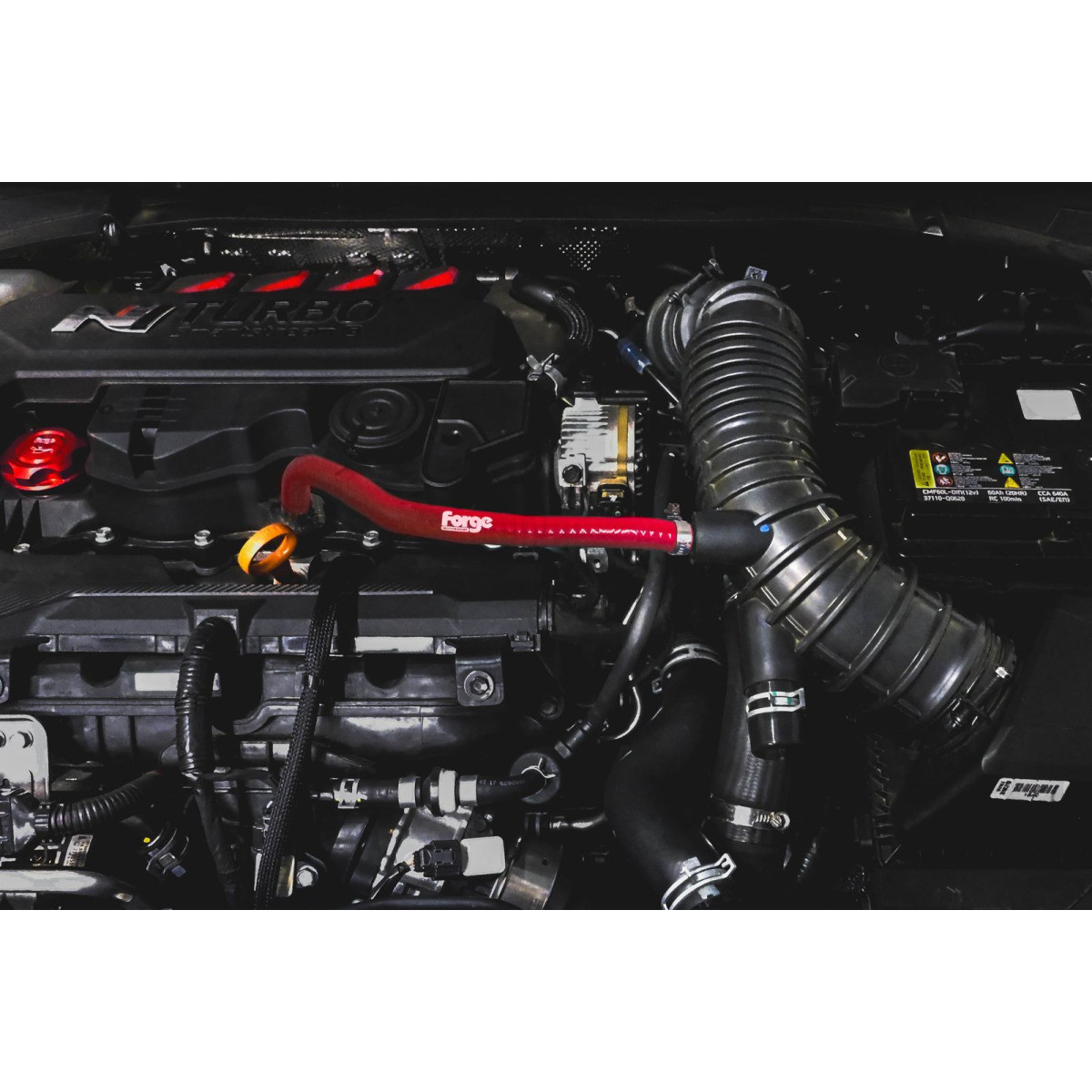 Manicotto sfiato dell'olio Forge Hyundai i20 N / Elantra N Line 1,6 Gdi - FO-FMBH10.N - FMBH10-BLA - 3666618663739