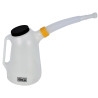 Broc en plastique 5L BG Racing avec bouchon et bec flexible