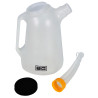 Broc plastique 2L BG Racing avec bouchon et bec flexible