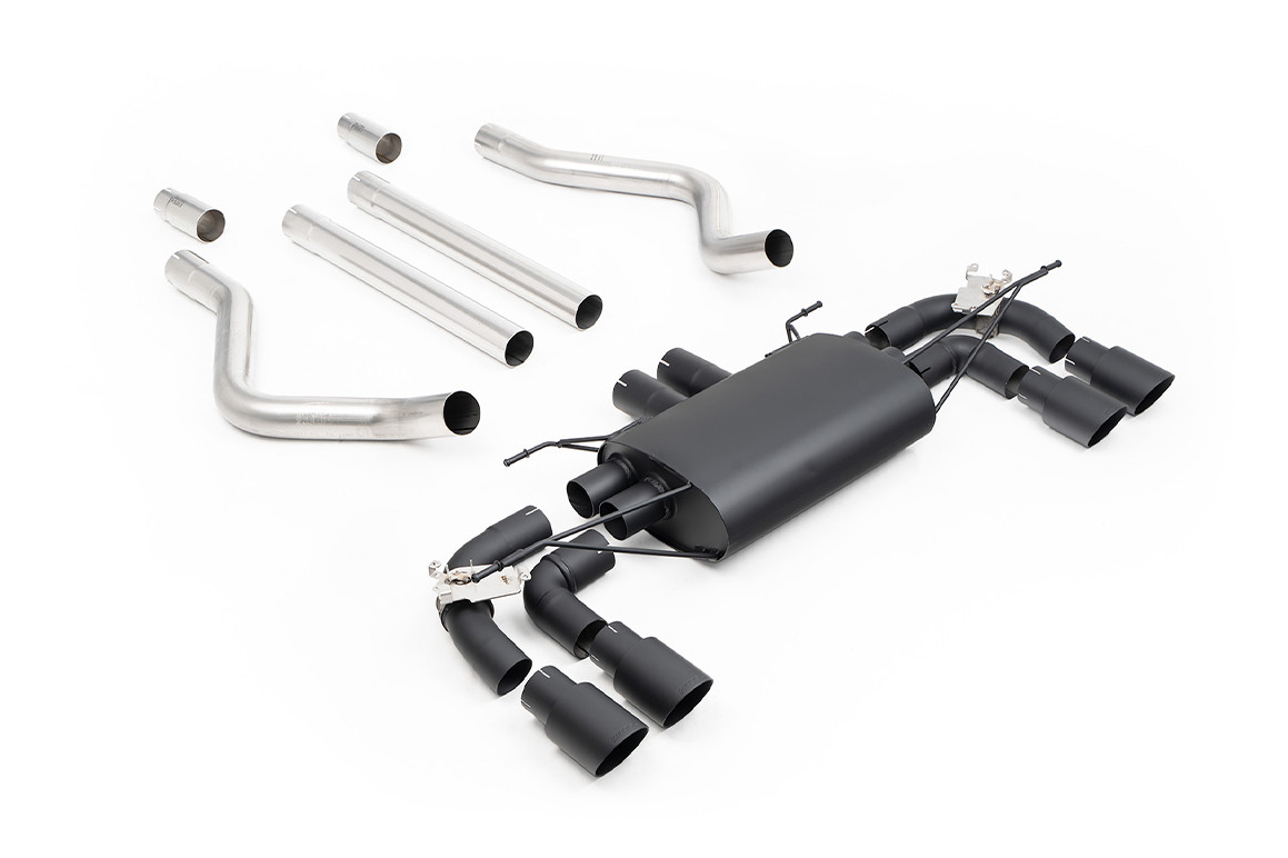 Gpf-Back Milltek SSXLR256 Black Edition - Land Rover Defender 90 V8 5.0 (dal 2021) - MLK-SSXLR256-S - SSXLR256-S - 3666618799667