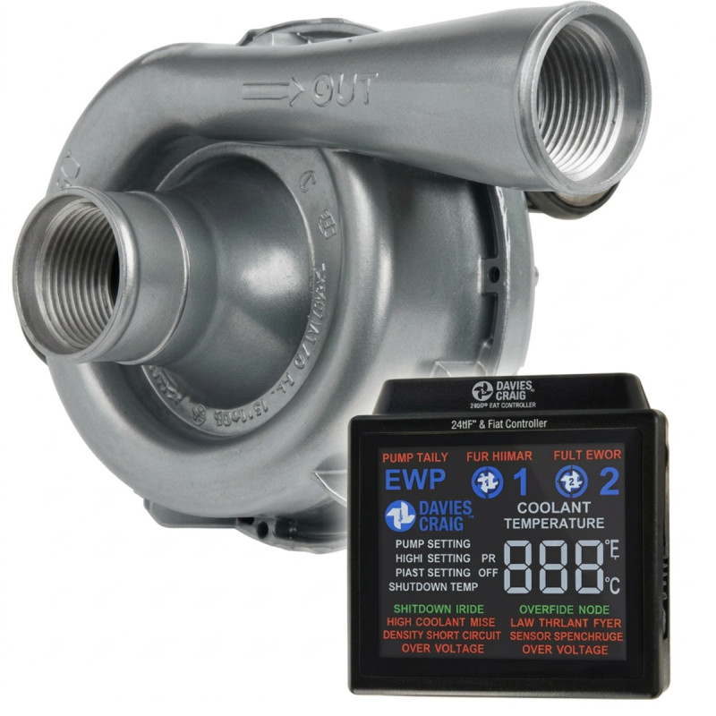 Set pompă electrică de apă Davies Craig EWP150, 150 l/min, cu controler – Cod produs 8970 - DC-8970 - 8970