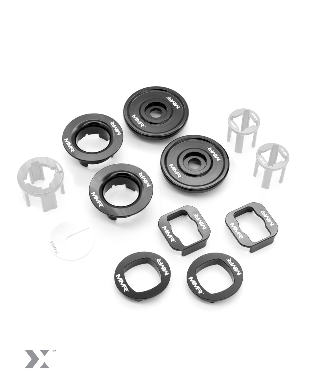 Inserti per la coda del sottoscocca BMW F2x F3x MMR Performance MMR12-6002 - MMR12-6002 - MMR12-6002 - 3666618840024