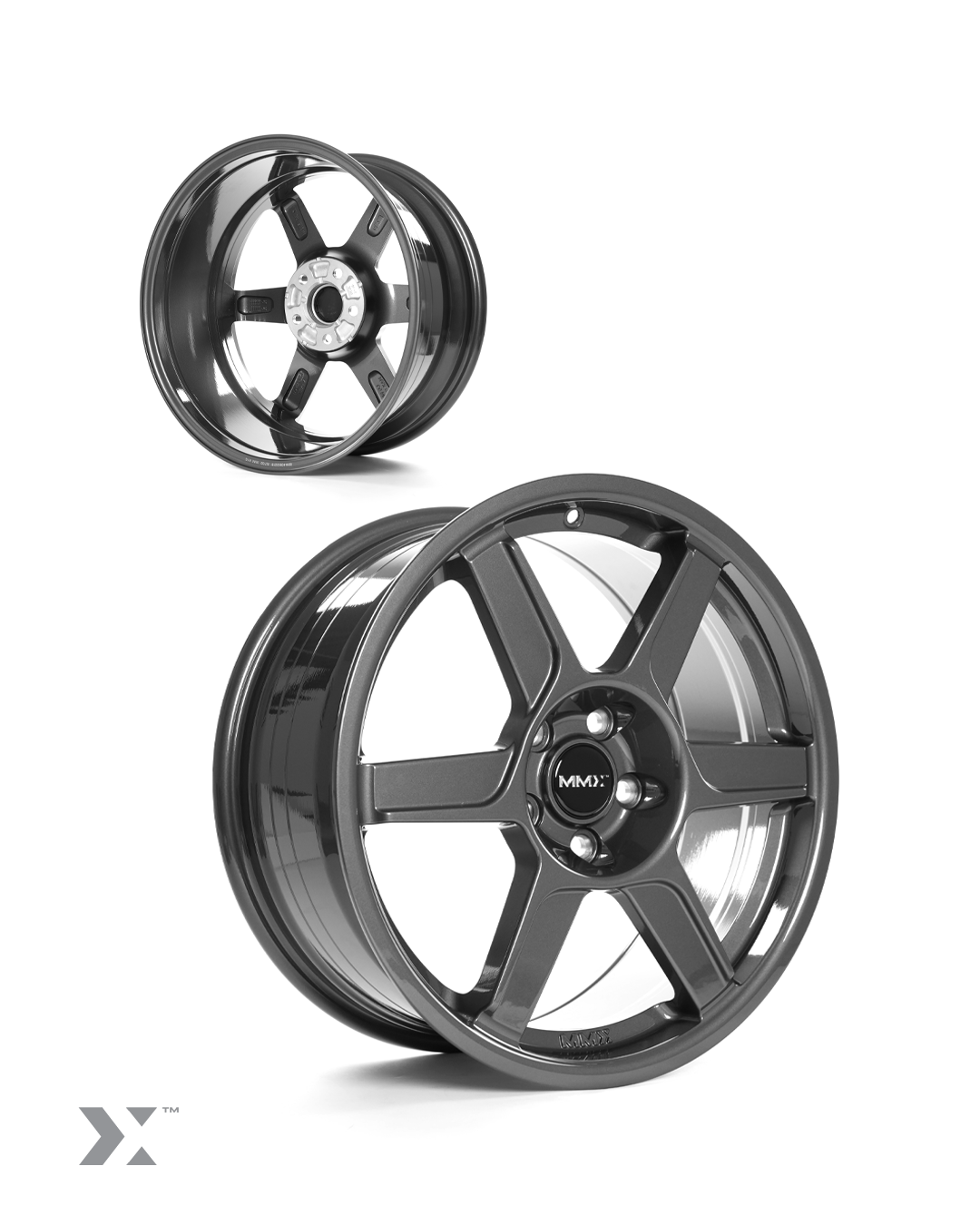 MMX Flow Formed Wheel 18x8 ET44 Gunmetal MINI Fxx MMR09-1001 - MMR09-1001 - MMR09-1001 - 3666618841540