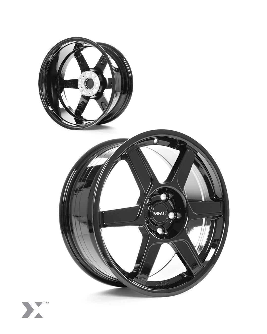 Cerchio in alluminio 18x8 ET44 MINI Fxx MMX Performance MMR09-1000 - Nero - MMR09-1000 - MMR09-1000 - 3666618841557