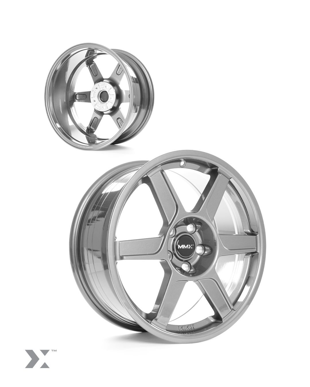 Cerchio in alluminio 18x8 ET44 MINI Fxx MMX Performance MMR09-1002 - Grigio argento - MMR09-1002 - MMR09-1002 - 3666618841533