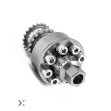 Set met krukasnaaf met 4 pinnen en vergrendelplaat voor BMW S55 N55 van MMR Performance (MMR20-1004FK) - MMR20-1004FK - MMR20-1004FK - 3666618840499