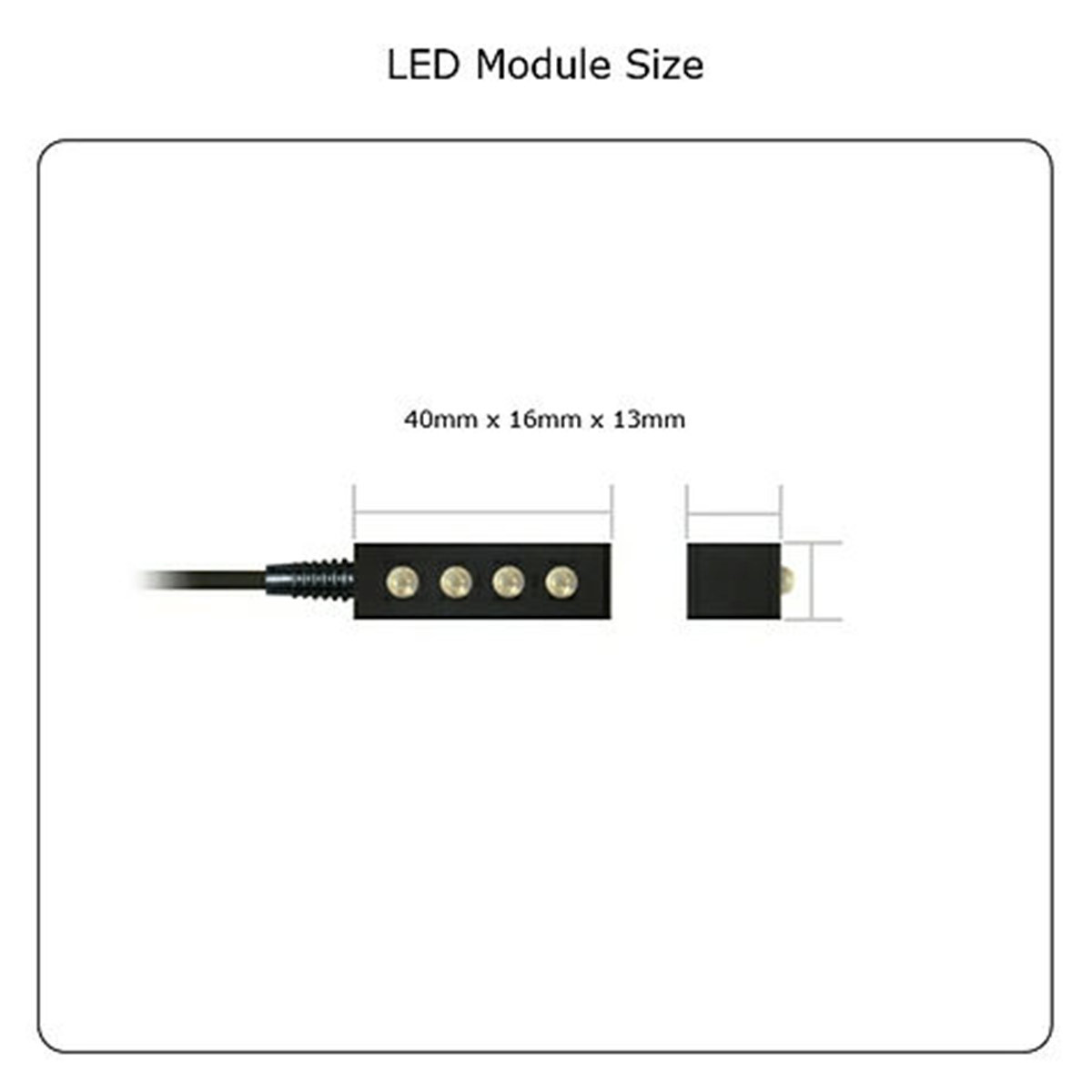 Luce di spostamento Omex a 4 LED OMSLS programmabile - OM-SLS - OMSLS - 3661768139776