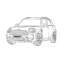 Boccole Powerflex Mini F60 Countryman Gen 2 (2017-) - BUN-PF-00653