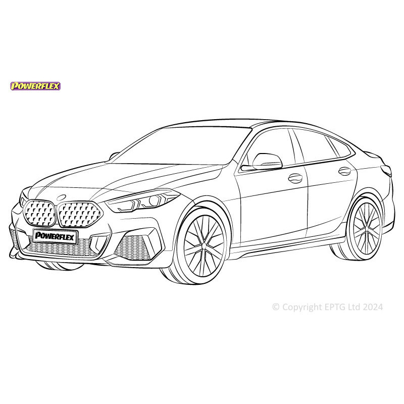 Silentblocs Powerflex BMW 2 Serie F44 Gran Coupé (2019-) - BUN-PF-00144 - BUN-PF-00144