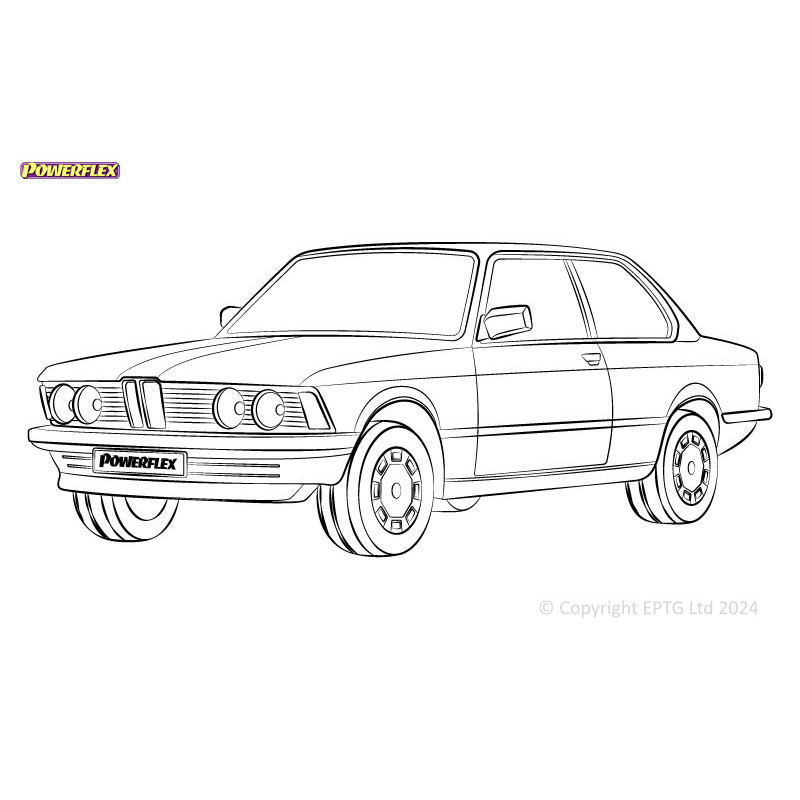 Powerflex bushes BMW Série 3 E21 (1975 - 1978) - BUN-PF-00149 - BUN-PF-00149