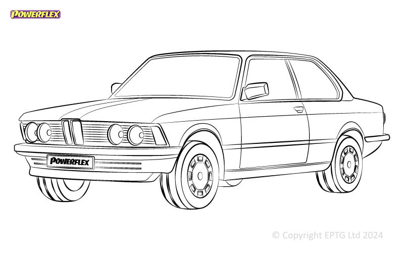 Powerflex Silentblocks BMW 3 Serie E21 (1975 - 1978) - BUN-PF-00149 - BUN-PF-00149