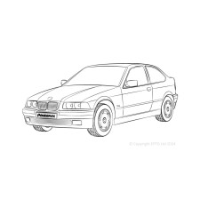 Boccole Powerflex BMW Série 3 E36 Compact (1993-2000) - BUN-PF-00152 - BUN-PF-00152