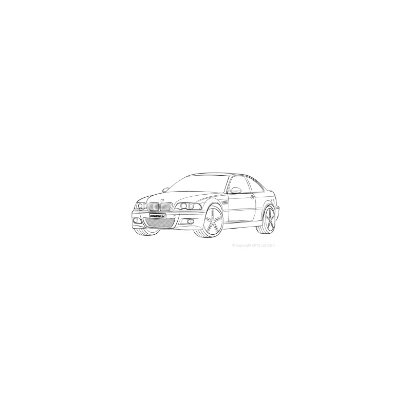 Silentblocuri Powerflex pentru BMW Seria 3 E46 Compact - BUN-PF-00154