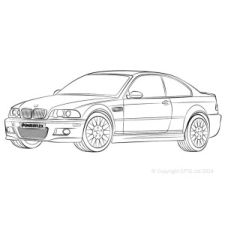 Silentblocs Powerflex BMW Série 3 E46 M3 inc CSL - BUN-PF-00156