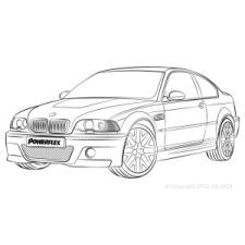Boccole Powerflex BMW Série 3 E46 Xi/XD (4wd) - BUN-PF-00157