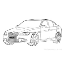 Powerflex Silentblocks BMW 3 Serie E9* M3 inc GTS & Cabine - BUN-PF-00159